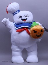 Gemmy Halloween Ghostbuster 20 in Stay Puft with Pumpkin Greeter NWT