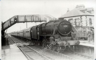Foto 6x4 Eisenbahn Dampflok 4789 ex LMS am Hest Bank um 1950