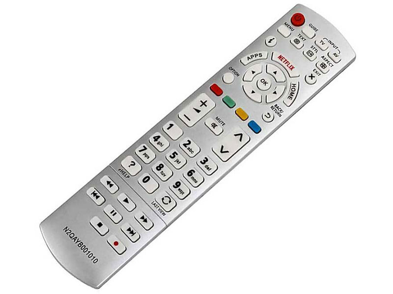 n2qayb001115 Silver Remote Control For Panasonic TVs APPS/HOME