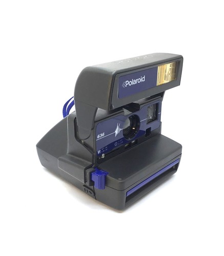 POLAROID - Vintage 636 Instant Film 1990s Camera Made In United Kingdon