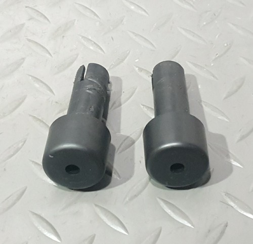 ♻️ Honda SLR 650 1996 - 2001 Bar End Caps Inserts Plastic Black Pair ♻️