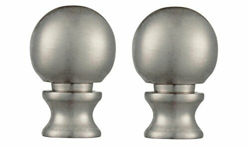 Westinghouse 7000600 Large discharge sale Brushed Nickel Finish Finial Ball Credence Lamp 2