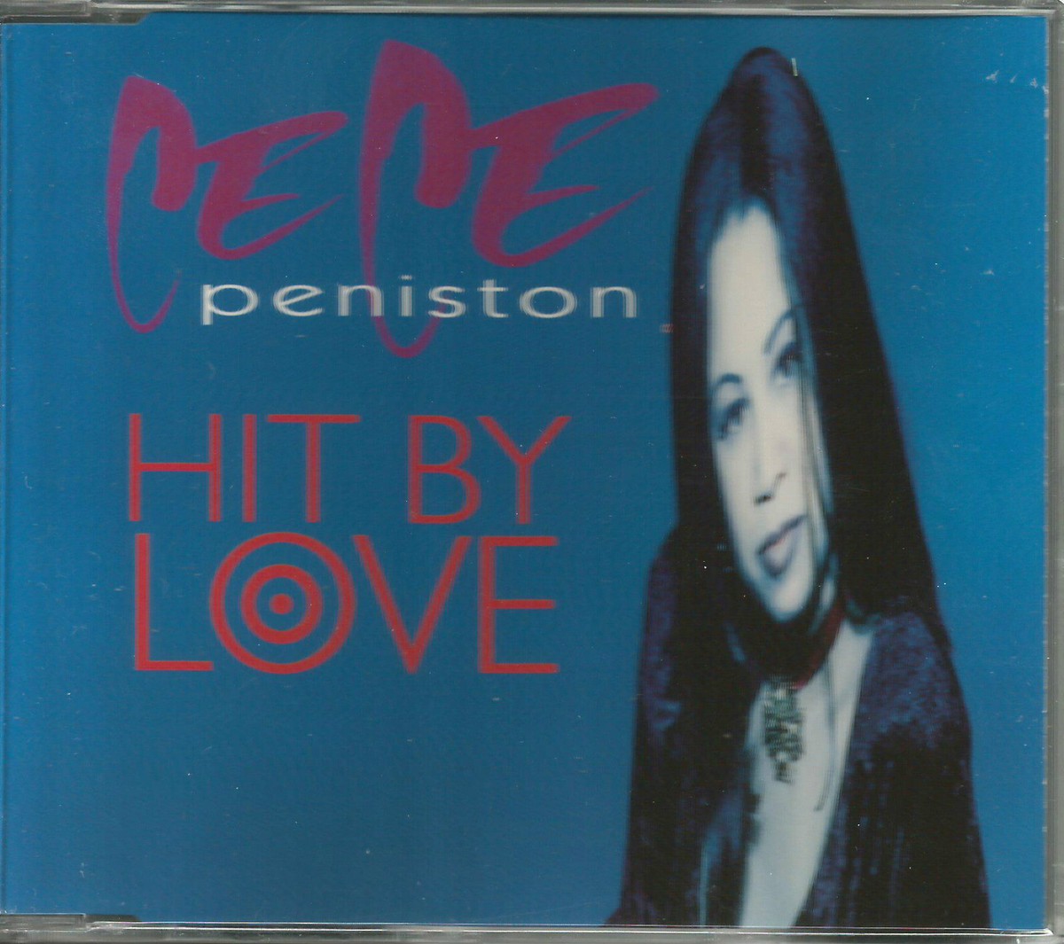 シー・シー・ペニストンのレア・プロモCDシングル CECE PENISTON Hit By Love 4TRX w/ 3 MIXES & UNRELEASE TRX CD