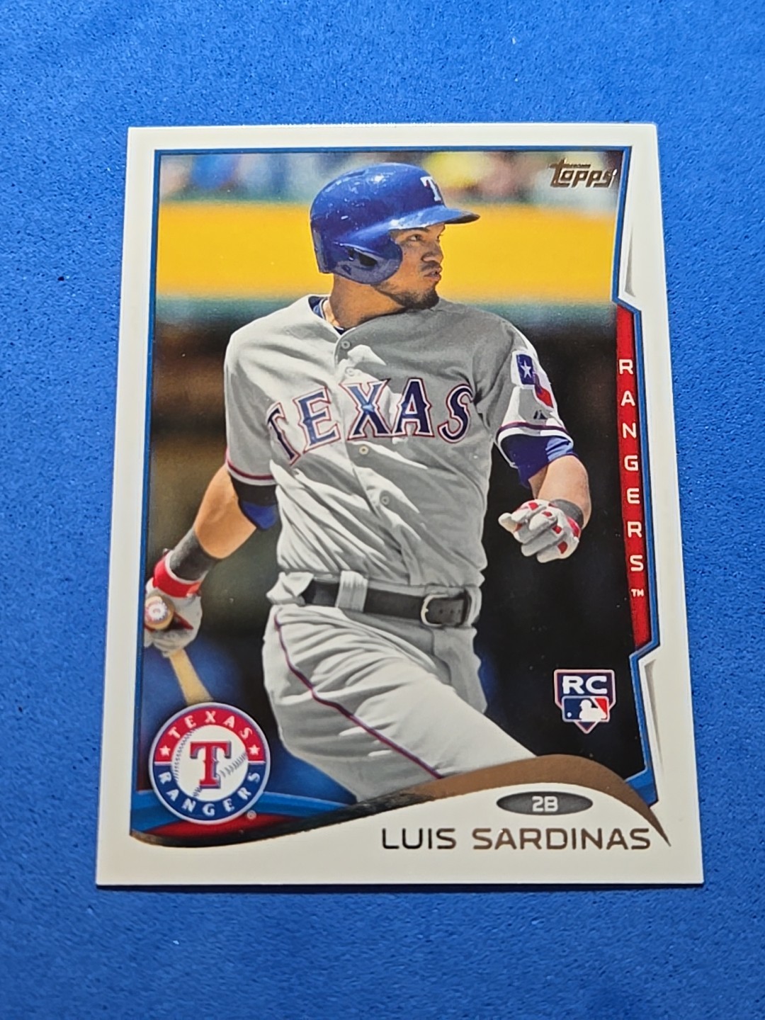 2014 Luis Sardinas ROOKIE RC Topps Update #US-104