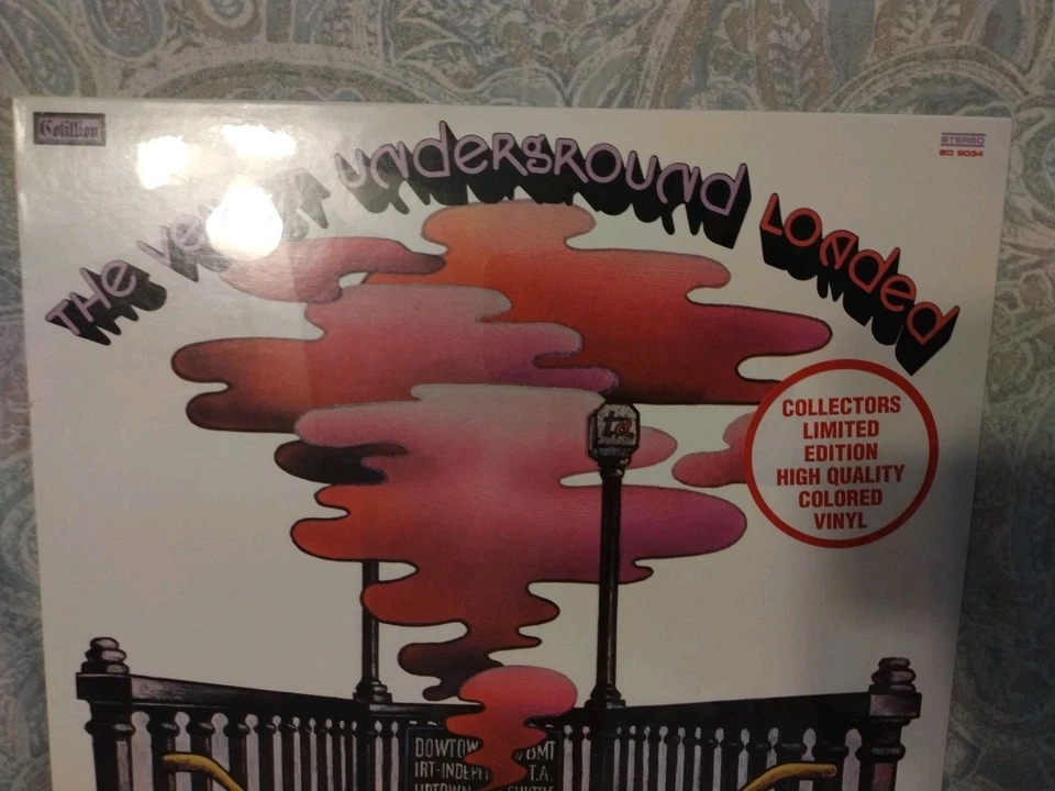 LP Velvet Underground Loaded 2004 Red Vinyl Sealed Limited Edition Garage Rock  - Image 3 of 4