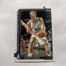 2025-26 Topps #252 Dirk Nowitzki Card Dallas Mavericks