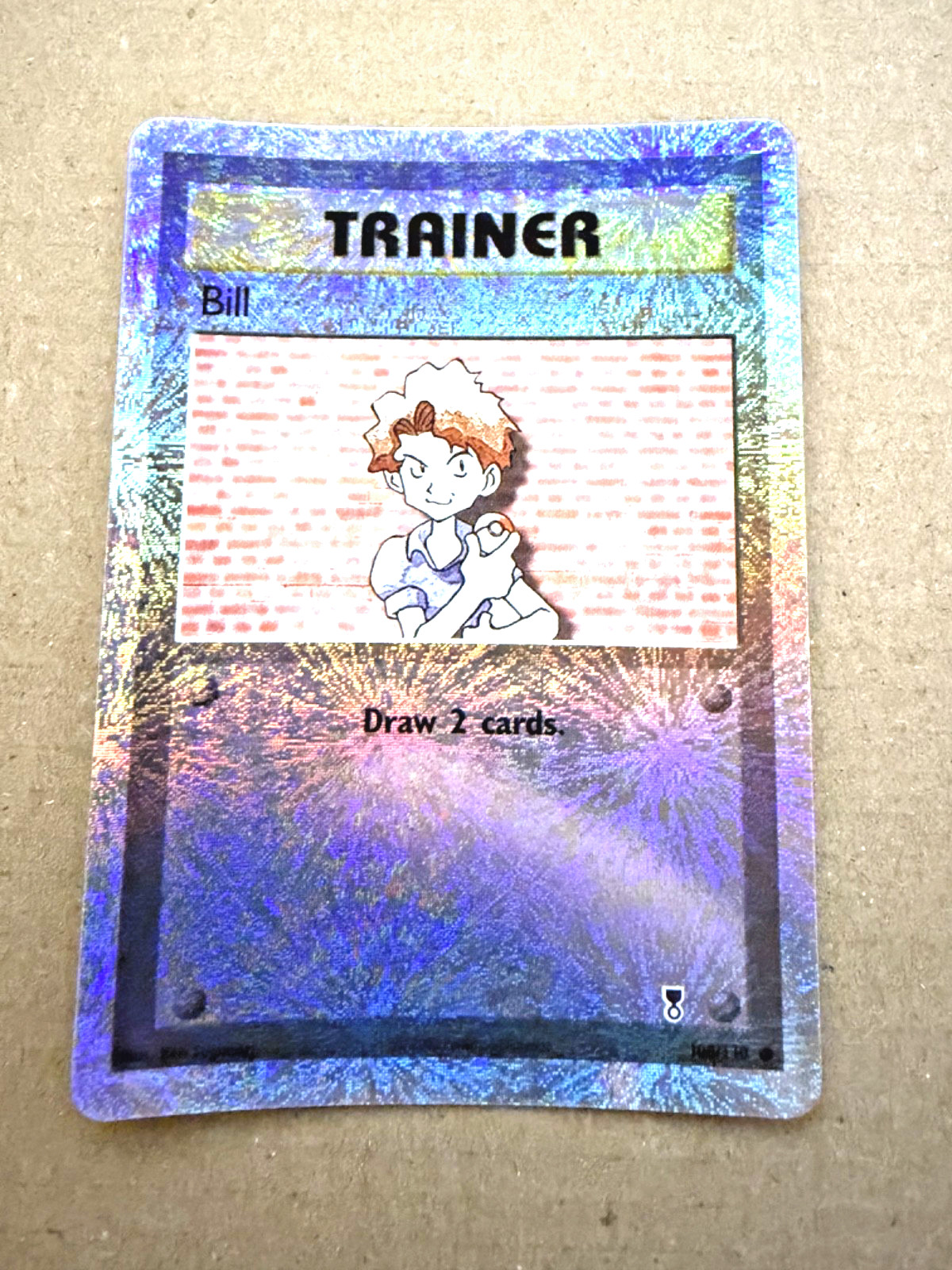 2002 Vintage Pokemon Legendary Collection Bill Reverse Holo #108/110 NM Rare