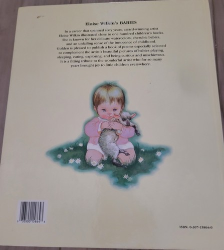 Babies Book Of Poems By  Eloise Wilkin Vintage - Picture 3 of 4