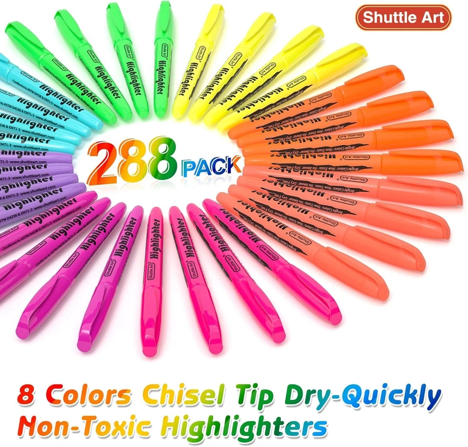 Long-Lasting Highlighters for Office School - Image 4 of 4