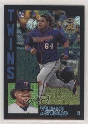 2019 Topps Silver Pack Series 2 Black 169/199 Willians Astudillo Rookie RC 6o3