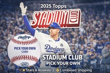 2025 Topps Stadium Club Baseball – Pick Your Card – Complete Your Set