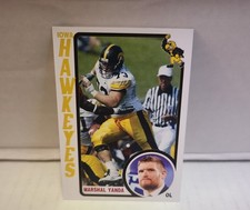 Marshal Yanda Iowa Hawkeyes All American Football Card Baltimore Ravens Legend 