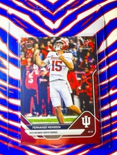 2025 Bowman U Now Fernando Mendoza RC Heisman Trophy Winner Red Refractor /5 SSP