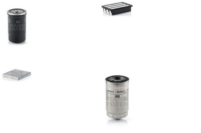 Inspektionspaket Filtersatz XL MANN-FILTER Anschraubfilter Filtereinsatz für FÉ