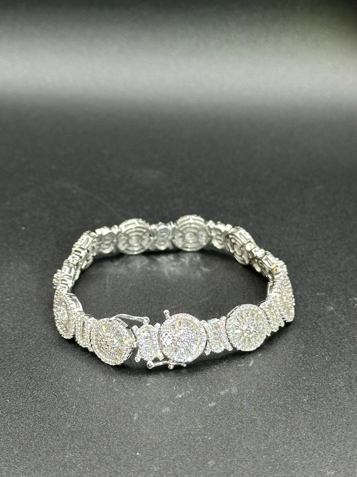 BELLA LUCE (R) 14,44 CTW RODIO SOBRE PLATA DE LEY 7,5 Foto 4 de 4