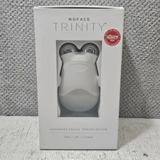 Nuface Trinity Facial Toning Device Lift Face Neck W Box Charger Working