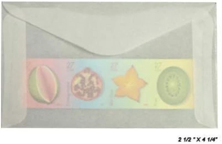 Pergamin-Umschläge in Archivqualität 2,5 x 4,25 Zoll 1000 kt - Bild 3 von 3