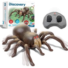 RC Tarantula Spider - Remote Control Toy with LED Eyes for Pranks & Fun