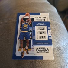 2021-22 Panini Contenders Basketball Andrew Wiggins Golden State Warriors #50