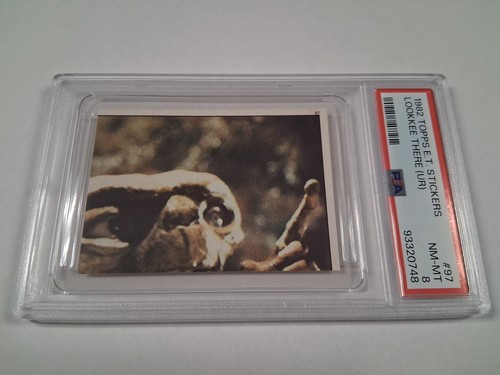 1982 Topps E.T. The Extra-Terrestrial Album Sticker PSA 8 ***POP 1, 0^***
