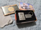 zippo lighter/ key chain 1998 with tin, new  — photo 2
