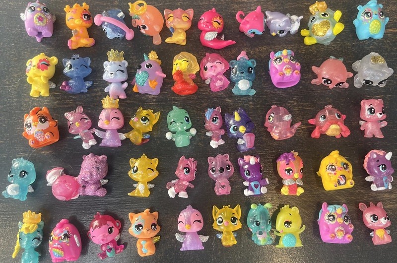 50!! Lot Of Hatchimals colleggtibles Random Glitter Wings 50 Piece Animals Lot1