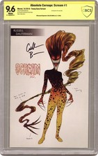 Absolute Carnage Scream 1F Dauterman Design CBCS 9.6 Witnessed Sig Bunn 2019