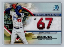 2023 Bowman #BTP-67 Jose Ramos Bowman Scouts Top 100