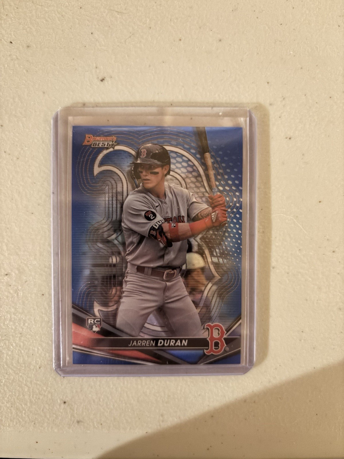2022 Bowman's Best - Jarren Duran #11 Blue Refractor /150 (RC)