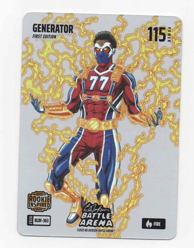 Bo Jackson Battle Arena Griffey #BLBF-363 Generator V.J. Edgecombe Blizzard Fire