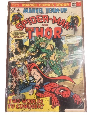 Marvel Team-Up 7 Spider-Man Thor Gerry Conway Ross Andru Bronze Age 1973