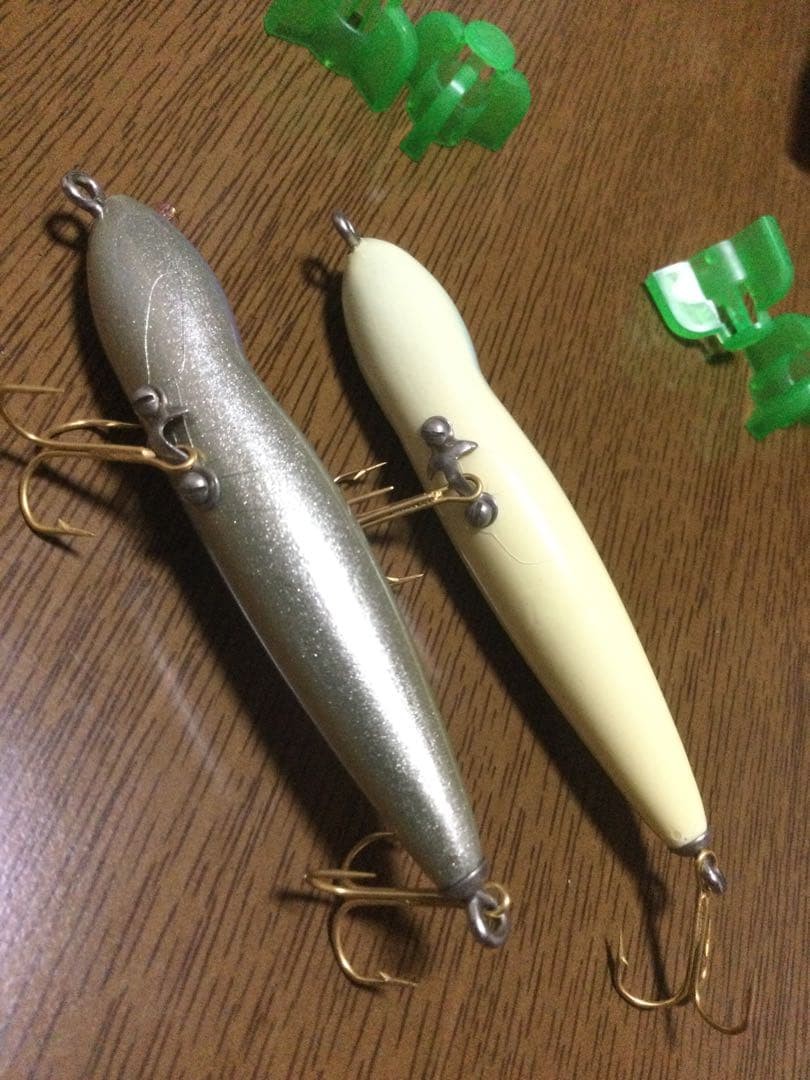 Hatley's Topwater Lures Set of 2 Madagascar Lizards, Unused, Rare - Image 3