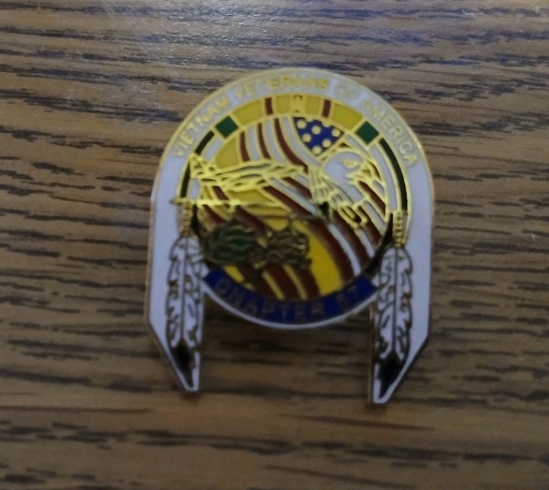 Vietnam Veterans Of America Chapter 57 Lapel Hat Pin