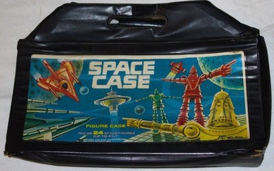 Space Case Action Figure Case Holder 1980's Tara Toys NO Tray Fair Condition