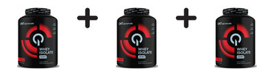 3 x QNT Metapure Zero Carb Whey Isolate (2000g) Raspberry (55,00 EUR/kg)