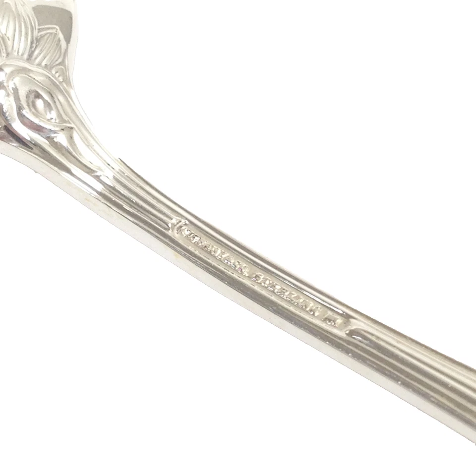 Cucharadita Tiffany & Co Audubon 6-1/4" plata de ley maciza 47 g sin monograma Foto 4 de 4