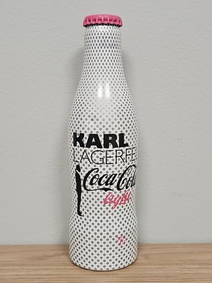 Coca Cola Flasche Full Design Karl Lagerfeld Special Edition Getränk versiegelt