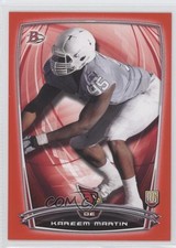 2014 Bowman Rookies Red 13/199 Kareem Martin #49 0b5