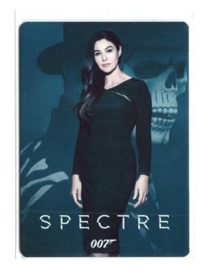 James Bond Classics 2016 Spectre 007 Metal Chase Card G6 Lucia Sciarra #088/150