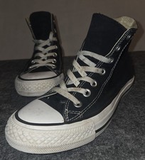 Converse Chuck Taylor All Star High-Top Sneaker Black Men s Size 4, Women s 6
