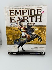 Sierra Empire Earth PC Game Big Box 2001 Complete CD Manual Untested RTS