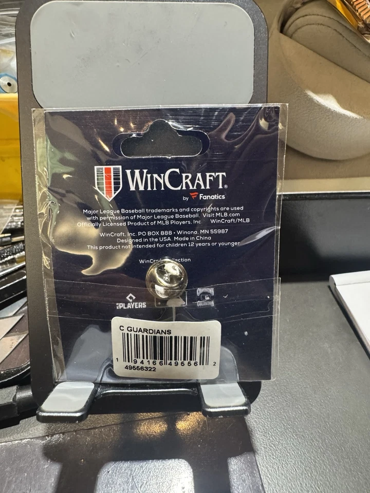 Cleveland Guardians Homeplate Pin MLB LICENSED - Image 2 of 2