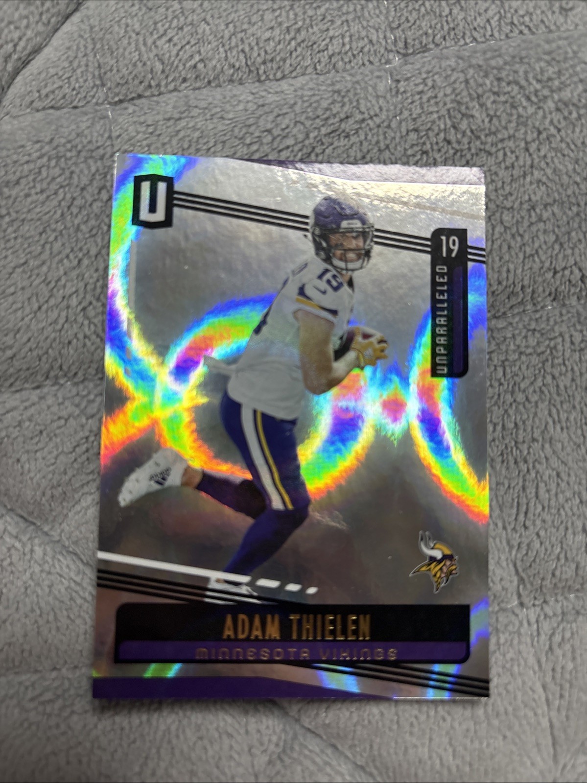 RARE 2019 Panini Unparalleled - Adam Thielen #191 Infinite /150 🔥