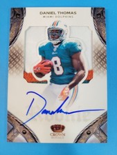 Daniel Thomas 2011 Panini Crown Royale Silhouette Signatures /299 Rookie Auto RC