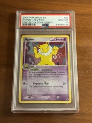 Hypno 25/112 EX FireRed & LeafGreen Pokemon Card