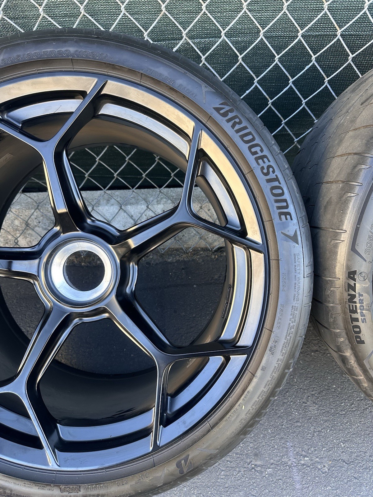 20" LAMBORGHINI HURACAN PERFORMANTE / EVO TECNICA STO RIMS (OEM) CENTER LOCK