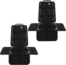 Bacgnyer Car Seat Protector, 2 Pack of Seat Protectors, Thickest Padded 600D Fab