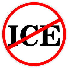 Anti ICE - 3 Pack Circle Stickers 3 Inch - Immigration Slogan Protest Activist
