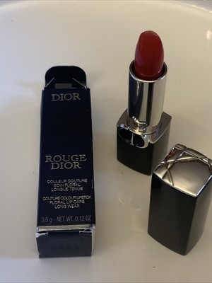 Rouge Dior Couture Colour Long Wear Floral Lip Care 999 Velvet Line 3,5g