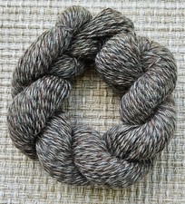 100 Alpaca Yarn-Light Sport Weight   3 Ply   297 Yards   Sage Gray Brown marled